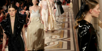 Chanel at fashion week, without the sacked designer Viard