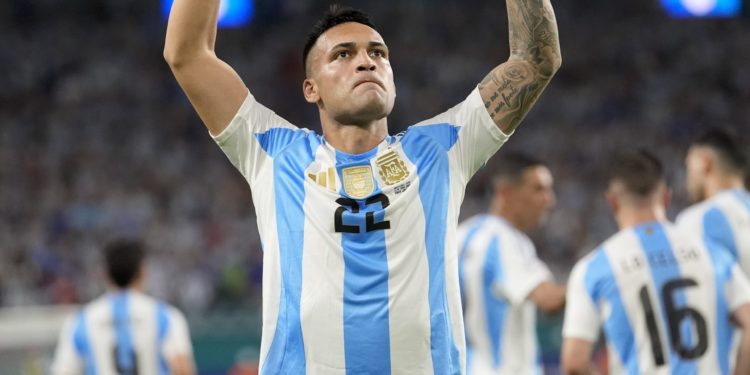 With a brace against Peru, Lautaro Martinez propels Messi-less Argentina to the Copa America semifinals.