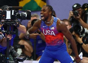 USA’s Lyles Wins Gold in the Men’s 100-Metre Olympic Event in a Spectacular Photo Finish