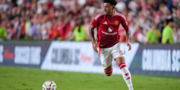 Ten Hag: Sancho might begin the season as a striker.